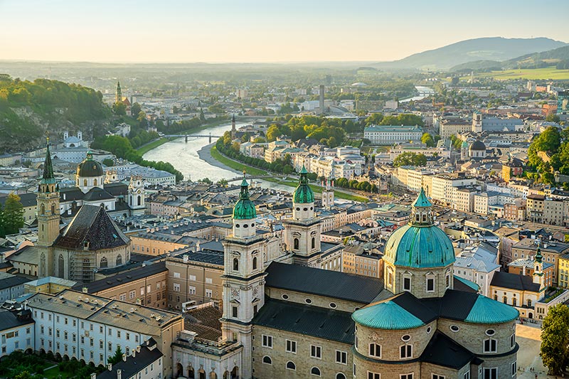 Salzburg und Umgebungsorte