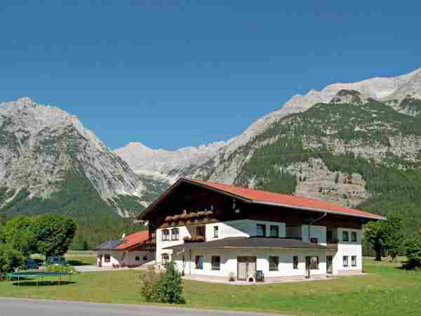 Superb Apartment in Leutasch Tyrol with Meadow around